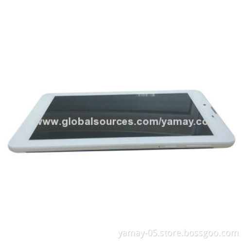7-inch tablet PC, Android 4.2, MTK8312 dual-core 1.2GHz, 1GB+8GB, dual camera, 3G, GPS, BT, Wi-Fi